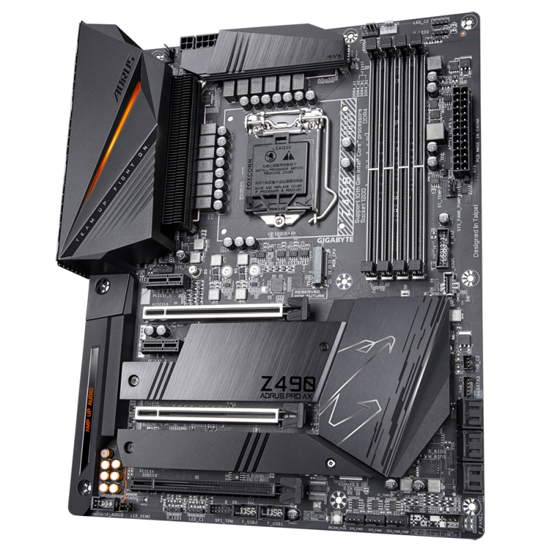 Материнская плата gigabyte z490 aorus pro ax обзор