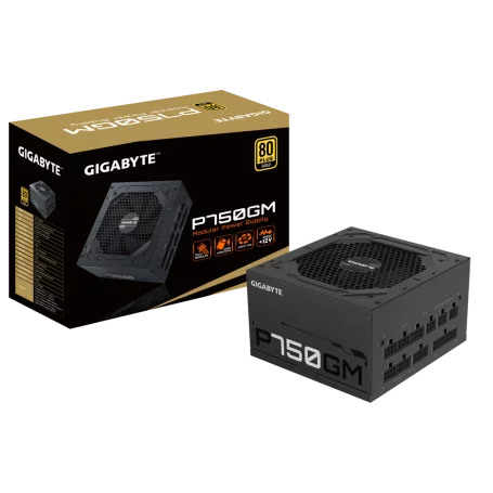 Alimentation Gigabyte GP-P750GM 750 Watts 80Plus Gold ALIMG-GP-P750GM - 1