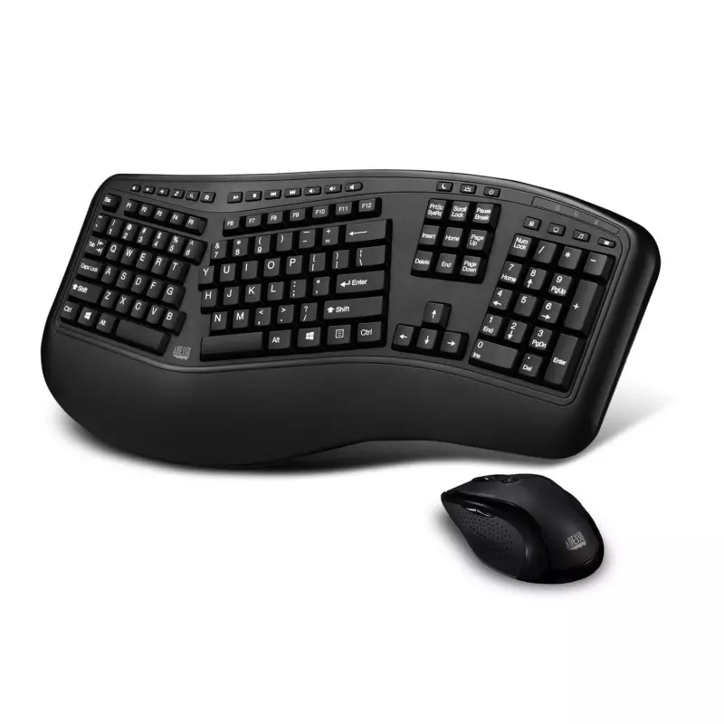 Combinaison clavier et souris sans fil, clavier ergonomique d