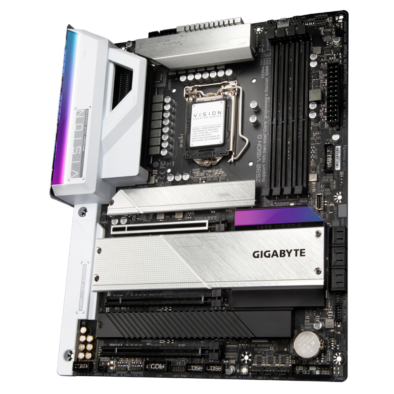 Carte Mère Gigabyte Z590 VISION G ATX LGA1200 DDR4 USB3.2 M.2