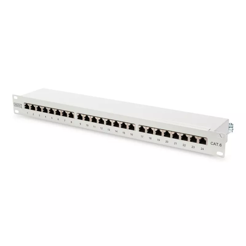 Stock Bureau - DIGITUS Bloc multiprise Rackable 19 8 ports 1 U avec  parasurtenseur