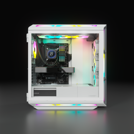 Boitier Corsair Icue T Rgb Tempered Blanc E Atx