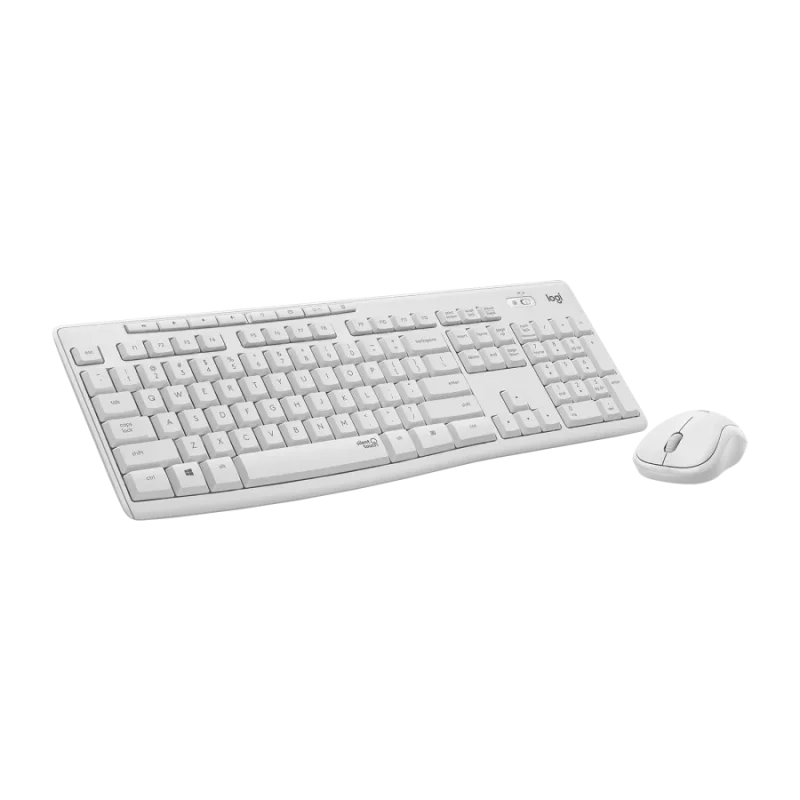 Logitech - combo clavier - souris sans fil et silencieux - mk295