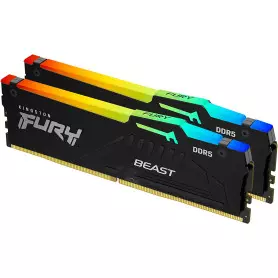 DDR5 Kingston FURY Beast RGB Kit 64Go 2x32Go 5600Mhz CL40