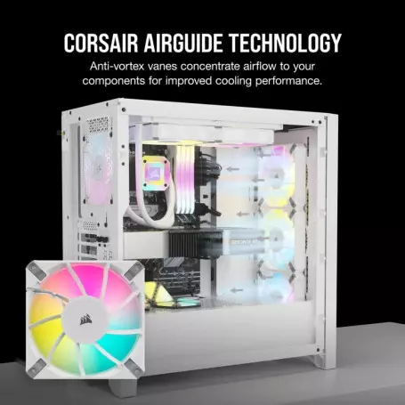 Ventilateur PC Corsair af120, air series, 120mm led ventilateur