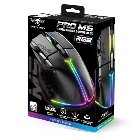 Souris Gaming RGB Spirit of Gamer PRO M5