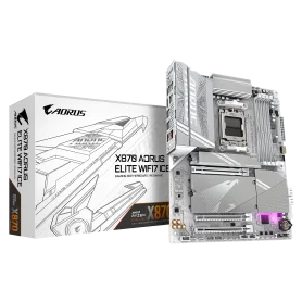 Carte Mère Gigabyte X870 AORUS ELITE WIFI7 ICE ATX AM5 DDR5 Wifi 7