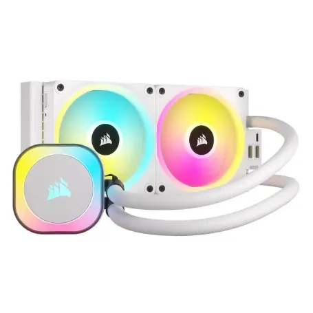 WaterCooling Corsair iCUE LINK H100i RGB Blanc 240mm