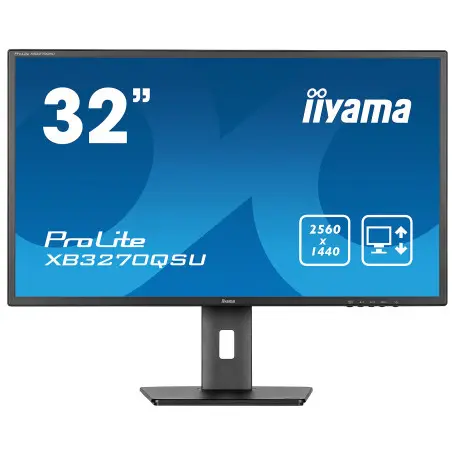 Ecran iiyama 32" ProLite XB3270QSU-B1 2560x1440 100Hz 3ms