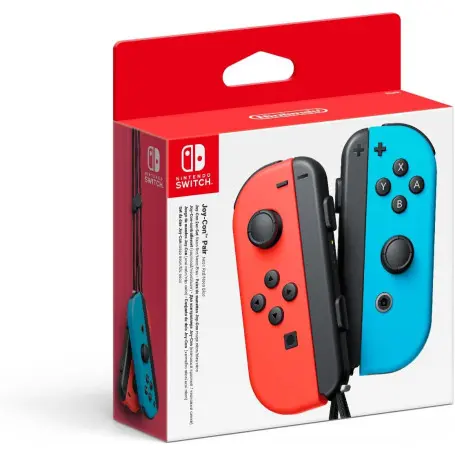 Nintendo Switch paire de manette Joy-Con Bleu/Rouge