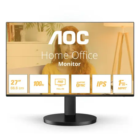 Ecran AOC 27" 27B3HA2 1920x1080 100Hz 1ms HDMI/VGA