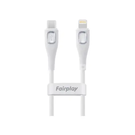 Cable USB Type-C vers Lightning Fairplay CALYPSO 1M Blanc