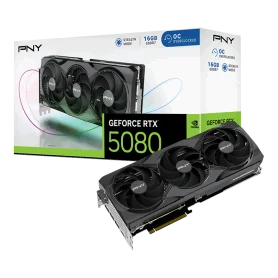 Carte Graphique PNY RTX 5080 16Go OC Triple Fan