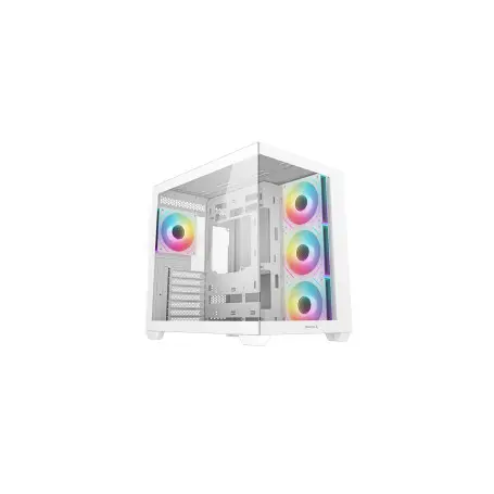 Boitier DeepCool CG530 4F WH ARGB Blanc