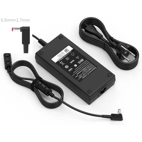 Chargeur Twinecker PC Portable 19V 9.5A 180 Watts 5.5/1.7mm