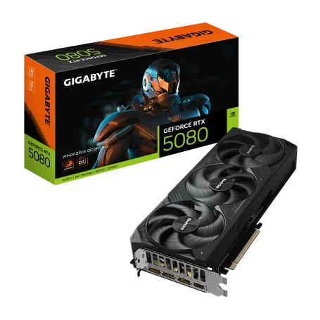 Carte Graphique Gigabyte RTX 5080 WINDFORCE OC 16G