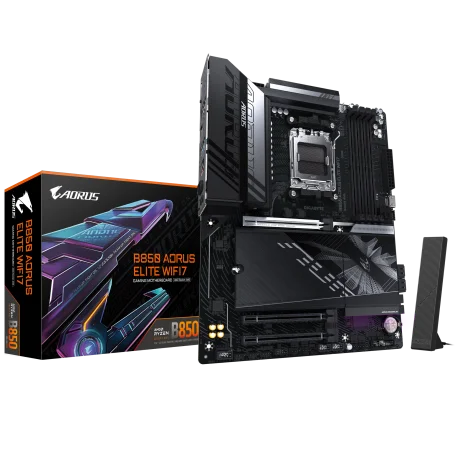 Carte Mère Gigabyte B850 AORUS ELITE WIFI7 ATX AM5 DDR5 Wifi 7