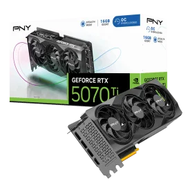 Carte Graphique PNY RTX 5070 Ti 16Go OC Triple Fan