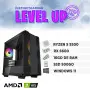 PC Gamer LEVEL UP Ryzen 5 5500 16Go SSD 500Go RX 7600 8Go Windows 11