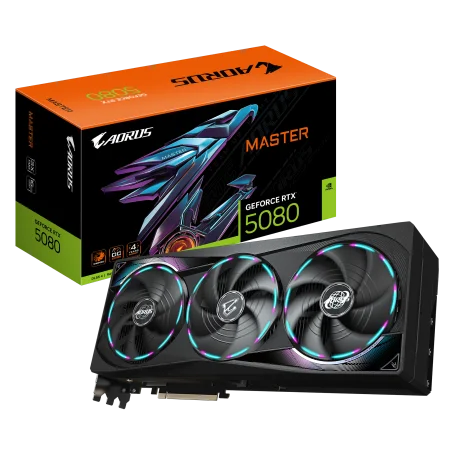 Carte Graphique Gigabyte AORUS RTX 5080 MASTER 16G