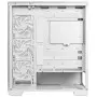 Boitier DeepCool CG580 4F WH ARGB Blanc