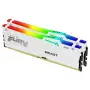 DDR5 Kingston FURY Beast RGB Kit 32Go 2x16Go 5600Mhz CL36 Blanc