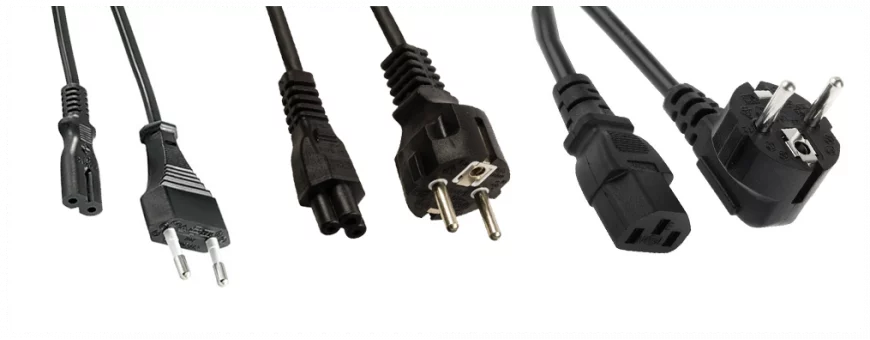 Câble d'alimentation Pc secteur 220V - Connectique - infinytech