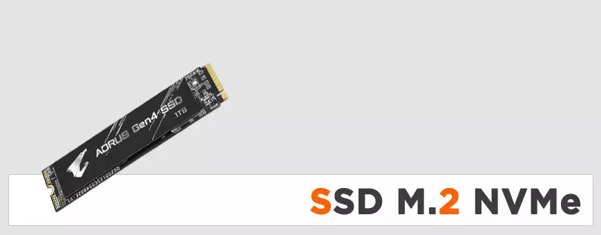 AORUS SSD 500GO PCI-E 4.0 M.2 avec dissipateur 